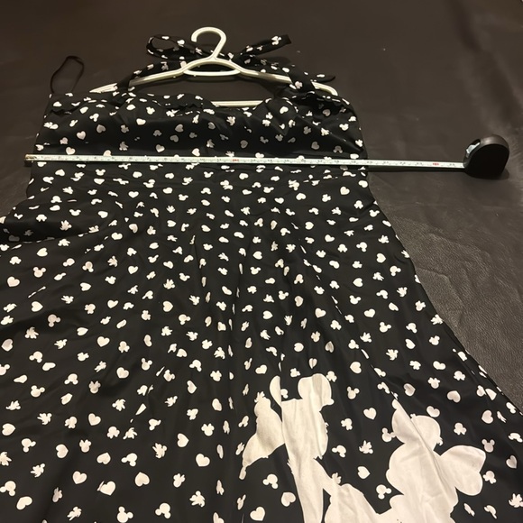 Disney Black & White Mickey/Minnie Dress Worn Once To A Sneaker Ball Size 18 - Picture 11 of 16
